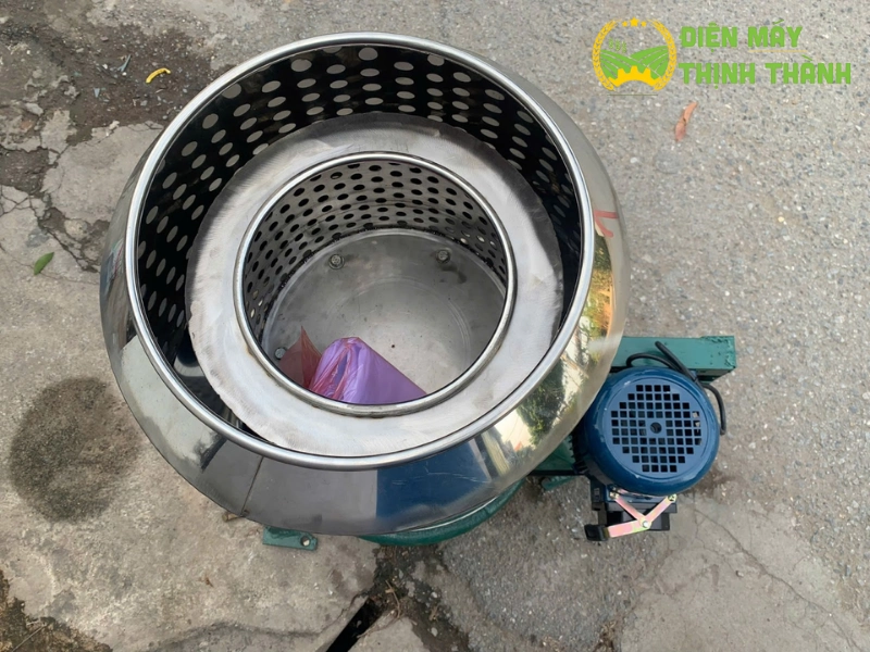 Cấu tạo và nguyên lý hoạt động của máy vắt ly tâm 20L inox