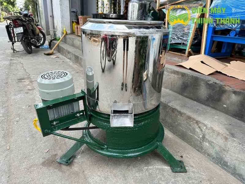 Ưu điểm vượt trội của máy vắt ly tâm 40L inox trong chế biến thực phẩm